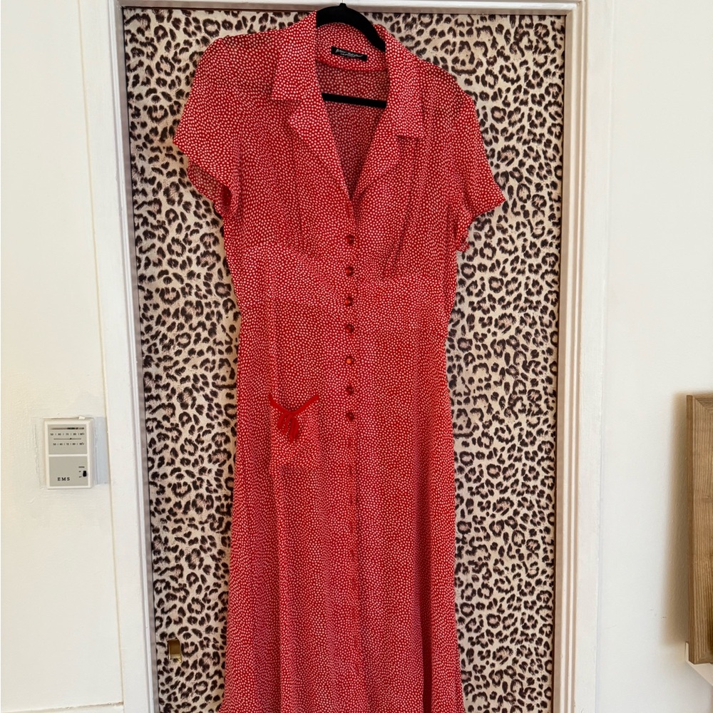 Rare Betsey Johnson Vintage Cup of Coffee Dress